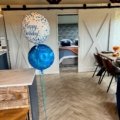 Birthday Balloons in Blue